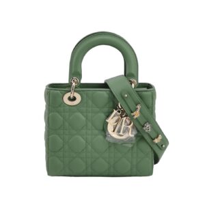 Lady Dior Small Elegant green