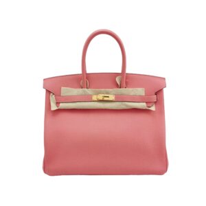 Hermès Birkin 35 Rose Lipstick Pink Togo Leather